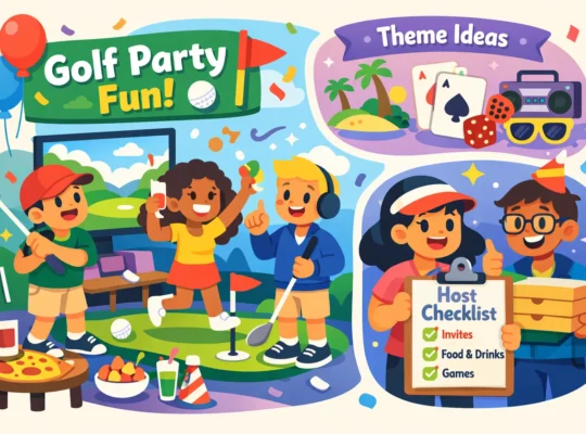 Indoor Golf Party: Themes, Venues & Host Checklist