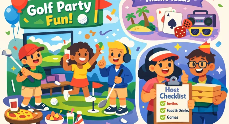 Indoor Golf Party: Themes, Venues & Host Checklist