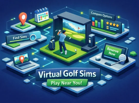 Indoor Virtual Golf Near Me: Find, Compare & Book Sims