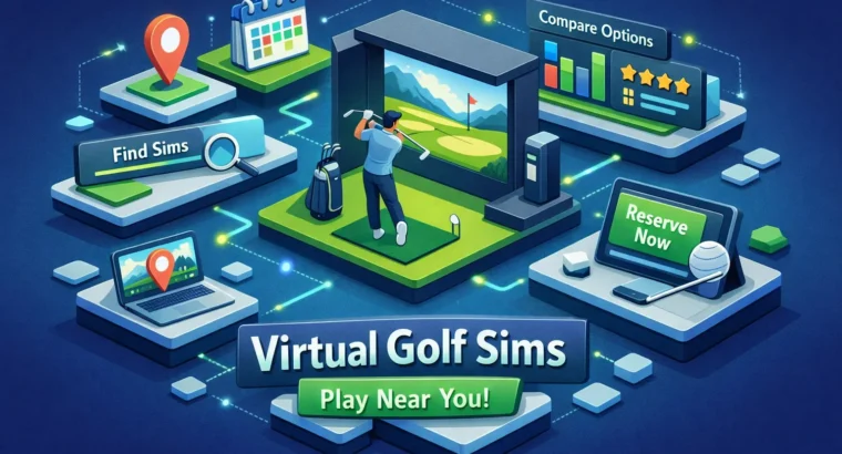 Indoor Virtual Golf Near Me: Find, Compare & Book Sims